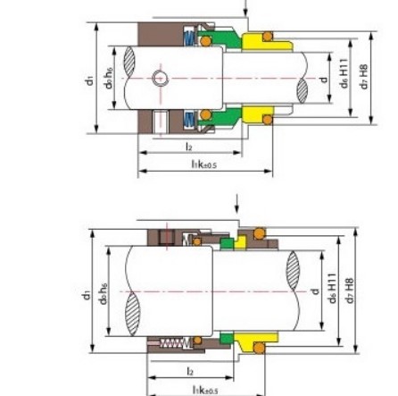 Торцевое уплотнение H7N